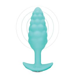 Plug Vibrador Anal B-Vibe Bump Texture Verde Plug Vibrador Anal B-Vibe Bump Texture Verde
