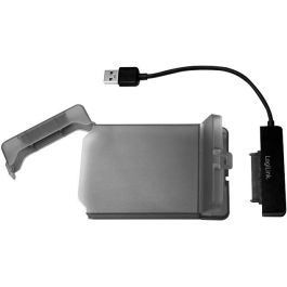 LogiLink AU0037 Carcasa Disco Duro/SSD 2.5" Serial ATA III USB 3.2 Gen 1 Conectar y Usar Gris para HDD/SSD