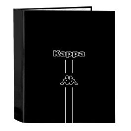 Carpeta de anillas Kappa Dark Negro A4 27 x 33 x 6 cm Precio: 6.50000021. SKU: B1C6SFAYZK
