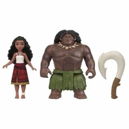 Mattel Pack 2 Mini Muñecos Vaina Y Maui Vaiana 2 JDD45 Disney +3 Años