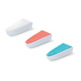Beurer MP-18 Set de Manicura Eléctrico con 3 Accesorios, 2 Velocidades y Luz LED