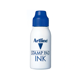 Artline Tinta para tampón azul, bote 50 cc, alto rendimiento