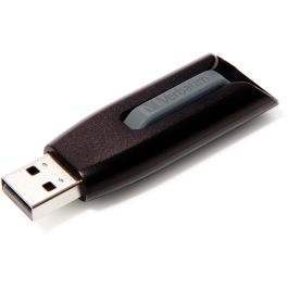 Verbatim V3 Store N Go Pendrive 256GB USB 3.2 Negro Retráctil Super Speed