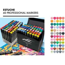 Alex Bog Rotuladores Luxury Canvas Gama Artist Doble Punta Fina-Biselada Estuche De Lujo 60 Ud Precio: 17.5000001. SKU: B19JVZ62Y6