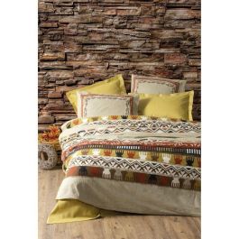 ASI8684282420385 Juego de Cama Mostaza 100% Algodón, Funda Nórdica 220x240 cm + 2 Fundas Almohada 60x60 cm Precio: 38.50000022. SKU: B17GYSCD5X