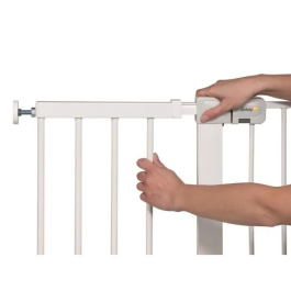 Safety 1st Extensión 28 cm para Barrera de Seguridad Infantil Fácil Cierre Metal Blanco