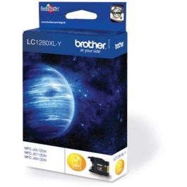 Brother LC1280XL-Y Cartucho de Tinta Amarilla Alta Capacidad (1200 páginas) para MFC-J6510DW, MFC-J6710DW, MFC-J6910DW