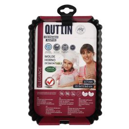 Molde para horno desmontable Quttin 22.5x15.5x3 cm (12 Unidades) Molde para horno desmontable Quttin 22.5x15.5x3 cm (12 Unidades)