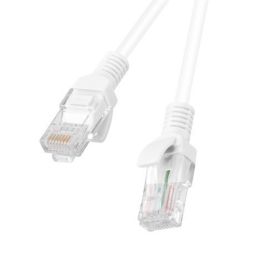 Lanberg Cable de Red Latiguillo Ethernet Cat.6 U/UTP, 300 cm Blanco, Conductor CCA, Calibre AWG 26 para Alta Velocidad Precio: 4.88999962. SKU: B18C2XEDPF