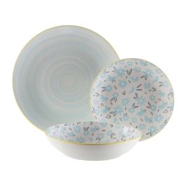 Vajilla Versa BREEZE Azul Porcelana 18 Piezas Vajilla Versa BREEZE Azul Porcelana 18 Piezas