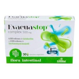 NATURE ESSENTIAL Evacuastop 500Mg. 30Cap. Complemento para la flora intestinal con 6 cepas de lactobacilos Precio: 16.7899996. SKU: B17RPTGSWY