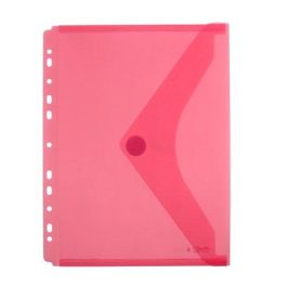 Dosier Sobre Office Box Pp Velcro A4 Multitaladro Rojo (Set de 10) Precio: 10.69000031. SKU: BIX35346