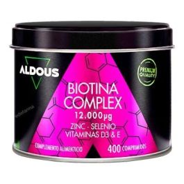 ALDOUS BIO Biotina con Zinc, Selenio, Vitamina D3 y Vitamina E 400 Comp Precio: 25.4999998. SKU: B1G26W6QVV