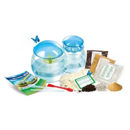 Clementoni 55283 La Biosfera - Kit Científico Educativo para Niños: Aprende el Ciclo del Agua y Germinación de Plantas, +8 años