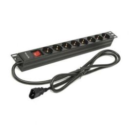 Regleta con Interruptor Phasak BNS 3535/ 8 Tomas de Corriente/ Cable 2m/ Negro Precio: 28.49999999. SKU: B14GTQGQP6