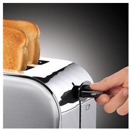 Russell Hobbs 23610-56 Tostador 2 Ranuras Alargadas con Regulador de Tueste y Función para Pan Congelado Russell Hobbs 23610-56 Tostador 2 Ranuras Alargadas con Regulador de Tueste y Función para Pan Congelado