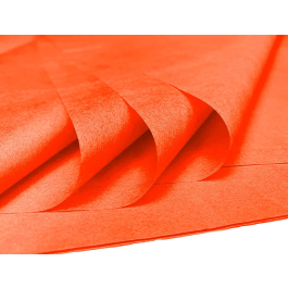 Liderpapel Papel Seda 52x76cm 18g/m2 Naranja Bolsa 5 Hojas