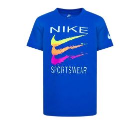 Camiseta de Manga Corta Infantil Nike Sportswear Swoosh Azul 5 Años Precio: 23.0384. SKU: B14JQP32SX