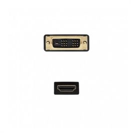 Cable HDMI Nanocable 10.15.0502/ DVI Macho - HDMI Macho/ 1.8m/ Negro Cable HDMI Nanocable 10.15.0502/ DVI Macho - HDMI Macho/ 1.8m/ Negro
