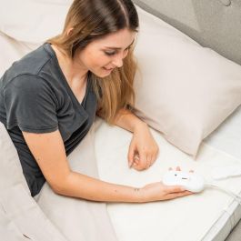 Calientacamas Eléctrico Doble Blewarm InnovaGoods 60+60 W 140 x 160 cm Blanco Precio: 37.50000056. SKU: B1EP6WC929