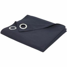Today TOD1694780560730 Cortina con ojales 140x240cm 100% Algodón Azul marino