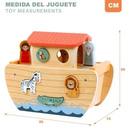 Juguete de bebé Woomax Animales (6 Unidades) Juguete de bebé Woomax Animales (6 Unidades)