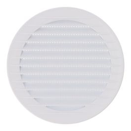 Rejilla ventilación redonda empotrable con mosquitera ø120mm abs blanca Precio: 2.50000036. SKU: B12PDHWKTA