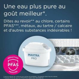 BRITA BRI4006387140700 Jarra con filtro Essential Style White, 2.4 L (1.4 L filtrada), incluye 1 filtro Maxtra Pro Pure Performance