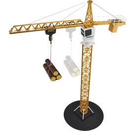 Tachan E563-003 Grúa Torre RC Juguete Escala 1:20 con Mando a Distancia, Gira 360 Grados, 100 cm Alto, para Edades +8 Años Precio: 57.49999981. SKU: B18NTQYAL6