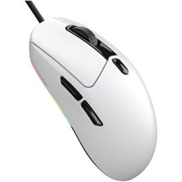 COUGAR Minos NEO Ratón Gaming Ambidextro, Óptico USB Tipo A, 6200 DPI, 6 Botones, Iluminación RGB, Blanco
