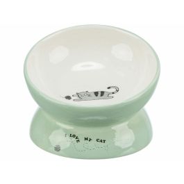 Comedero para Perro Trixie Blanco Verde Ø 13 cm 150 ml