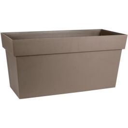 EDA Pared con ruedas Toscana - 79 x 35 x H 39 cm - 74 L - Taupe