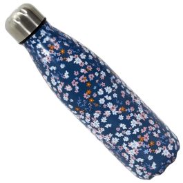 Cook Concept Termo Botella 500 Ml Take Away Acero Inoxidable Doble Pared Caliente 6h Frío 18h Flores