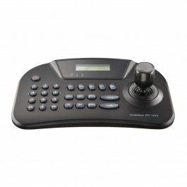(SPC-1010) Hanwha Teclado Control Ptz. Hasta 255 Unidades, Joystick 3D, Multiprotocolo, Control Rs-485 / 422, 12V (SPC-1010) Hanwha Teclado Control Ptz. Hasta 255 Unidades, Joystick 3D, Multiprotocolo, Control Rs-485 / 422, 12V