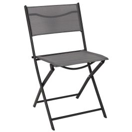 Silla Plegable Elba Gris Home Deco Factory Precio: 36.68999994. SKU: B12RYGYGV3