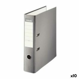 Archivador de Palanca Esselte Gris A4 (10 Unidades) Precio: 34.50000037. SKU: S8424368