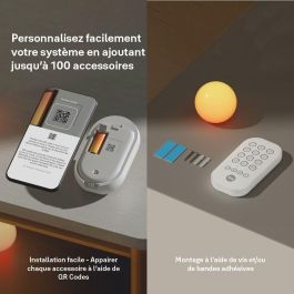 Yale AUC1746029858922 Kit de Alarma Inteligente Conectado - 4 Accesorios para Seguridad Hogar
