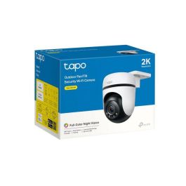 TP-Link C510W Cámara de Seguridad Wi-Fi Exterior Pan/Tilt, Cobertura 360°, Visión Nocturna, Resolución 2K, Seguimiento de Movimiento, IP65