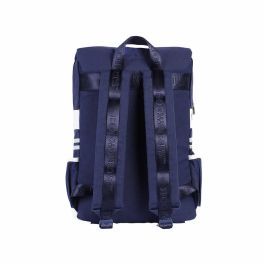 Harry Potter Mochila Oxford Academy Inspiración Retro, Azul Oscuro, 2 Compartimentos, Bolsillos Laterales y Frontal, Divisor Acolchado Harry Potter Mochila Oxford Academy Inspiración Retro, Azul Oscuro, 2 Compartimentos, Bolsillos Laterales y Frontal, Divisor Acolchado