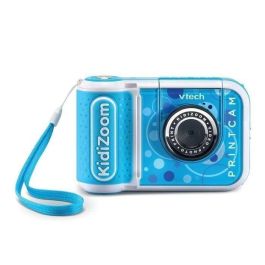 VTech Kidizoom Print Cam VT80549175 - Cámara Digital Instantánea para Niños - Azul