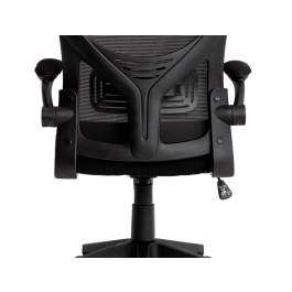 Q-connect Silla Ergonómica Pal Ermo Malla, Base Nylon, Ruedas Premium Color Negro - Máx 1300, Anc 610, Prof 600