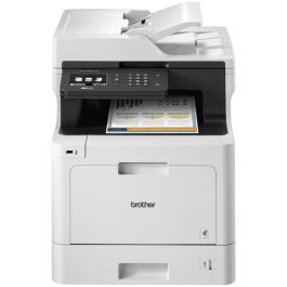 Brother MFC-L8690CDW Impresora Láser Color Multifunción con Fax, Dúplex Automático, 31ppm, Wi-Fi y Red Ethernet, Pantalla Táctil 9.3cm