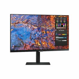 Monitor Profesional Samsung ViewFinity S8 S27B800PXU 27"/ 4K/ Regulable en altura/ Negro