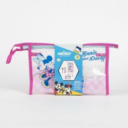 Cerdá Neceser de Aseo y Viaje Minnie Mouse Rosa, Bolso Organizador de Accesorios de Higiene Personal Infantil para Niños 3+ Años (23 x 15 x 8 cm)