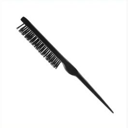 EUROSTIL Plano cepillo de púas de nylon negro para mujer Precio: 2.59000016. SKU: S4245090