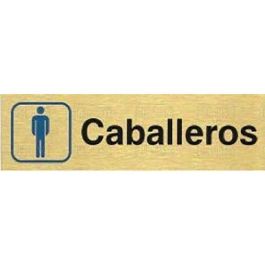 Duver Placa de Aluminio Color Oro 150x45 mm Modelo Caballero Precio: 4.49999968. SKU: B17R3VT2XR