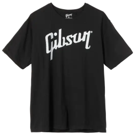 Gibson T-Shirts - Distressed Gibson Logo T (Black), Large Precio: 18.49999976. SKU: B1EPCNXH5V