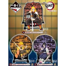 Ichiban Kuji Lotería Banpresto Kimetsu No Yaiba con Figuras Rengoku, Zenitsu y Shinobu Kocho