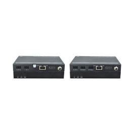 Vivolink Kit extensor HDBaseT con relé, 4K HDMI, PoC, IR, RS232, 70m, descompresión de audio