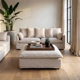 Puf Beige Dm-Tejido Salón 100 X 100 X 42 cm Precio: 390.0072. SKU: B14QXSGZPQ